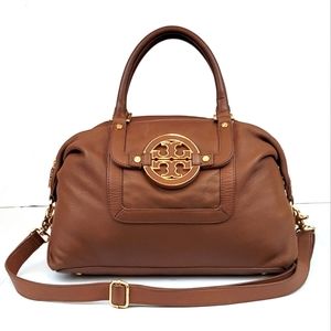 Tory Burch Amanda Leather Shoulder Satchel